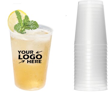 18 oz Plastic Clear Stadium Cup